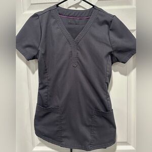 Pewter Gray Scrub Set-Healing Hands